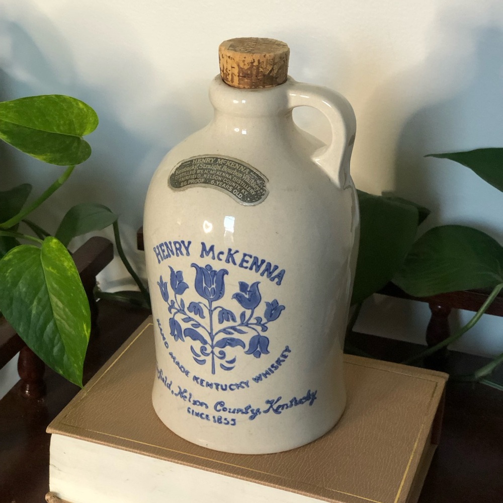 Henry McKenna Kentucky Straight Bourbon Ceramic Whiskey Jug (4/5 Quart)